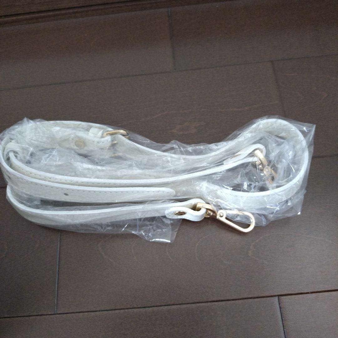 russet ホワイト2wayショルダーバッグ