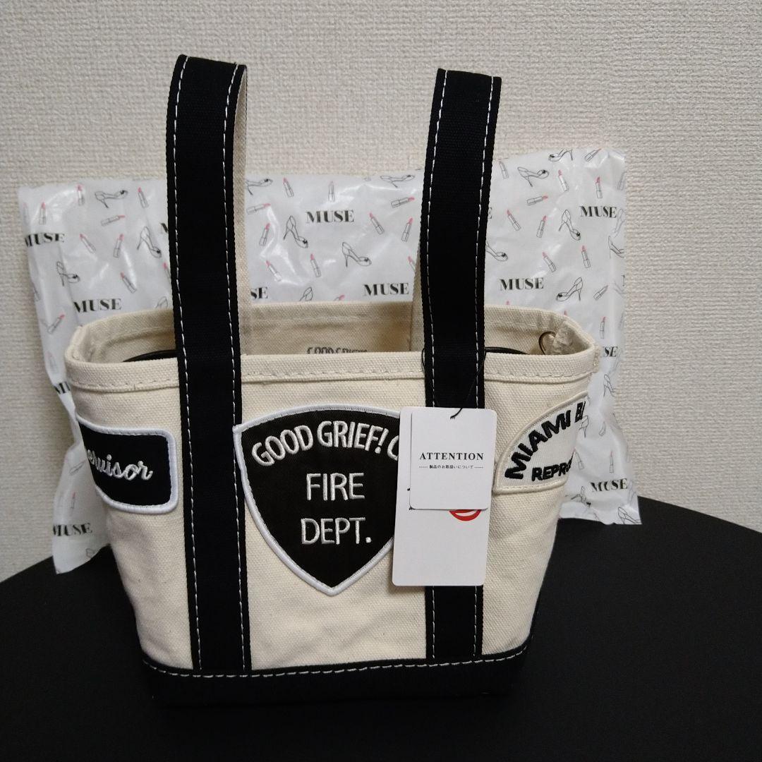 新品【GOOD GRIEF!/グッドグリーフ】 PATCE TOTE BAG 新品【GOOD GRIEF!/グッドグリーフ】 PATCE TOTE BAG