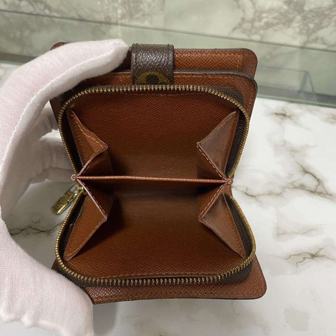 LOUIS VUITTON ルイヴィトン 二つ折り財布 ジップ モノグラム