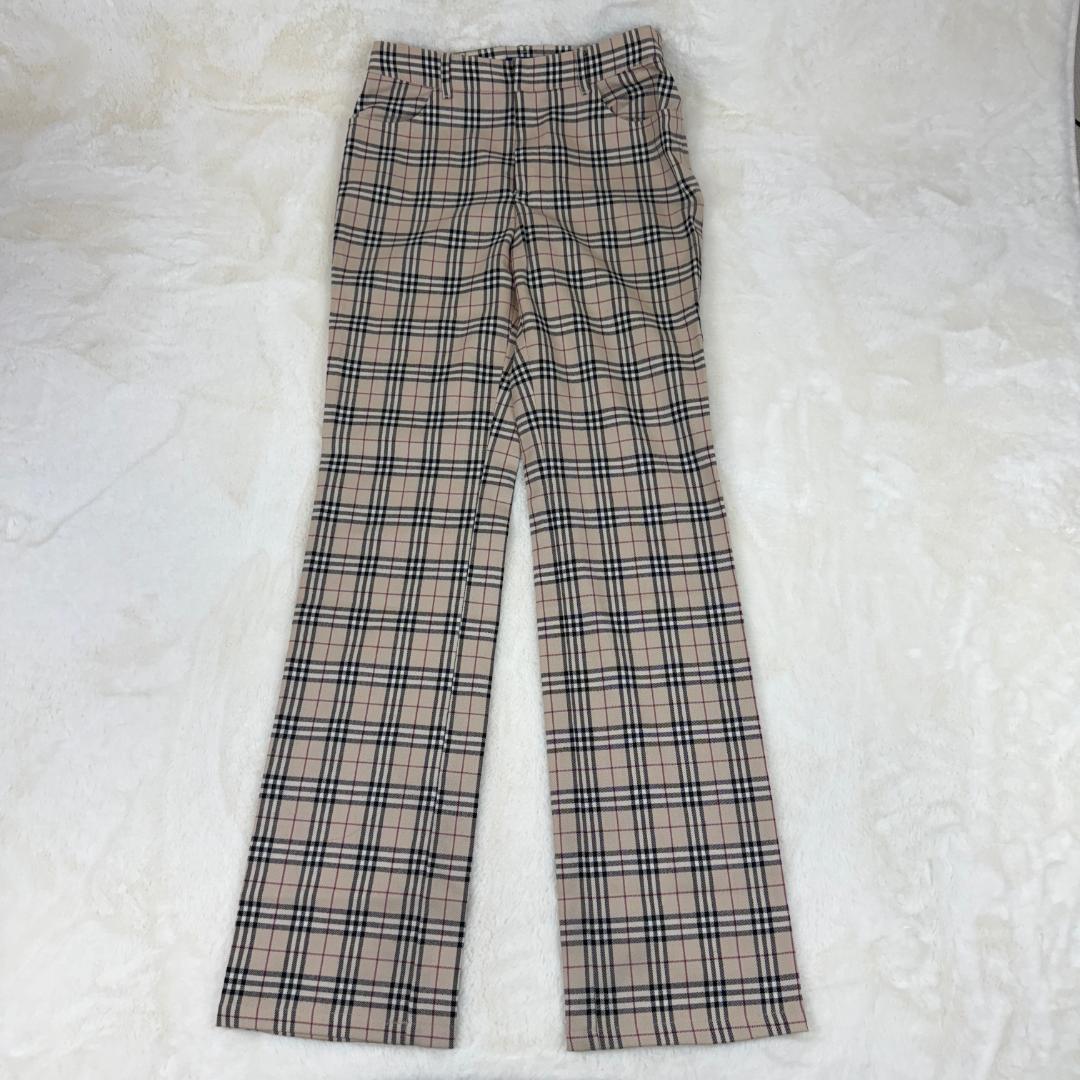 Burberry バーバリー　ノバチェック　カジュアルパンツ サイズ36
