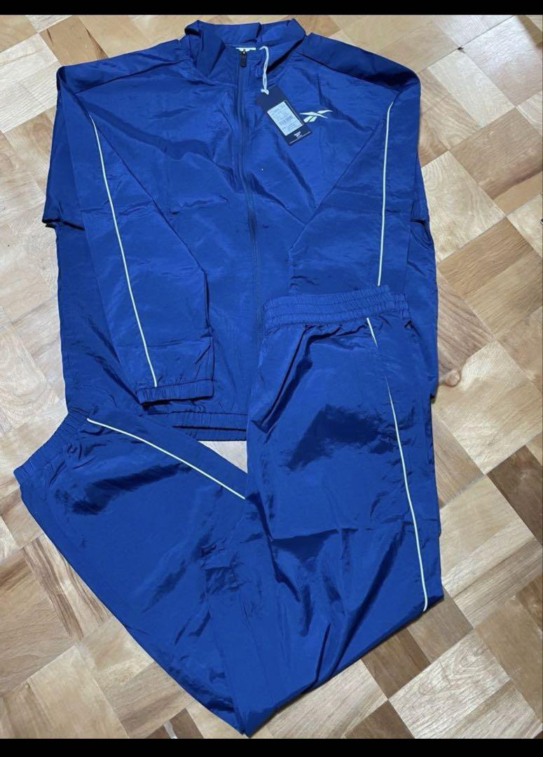 20-60代 人気ファッションブランド リーボック Reebok 2 メンズ 上下セット ウインドブレーカー ジャケット・アウター