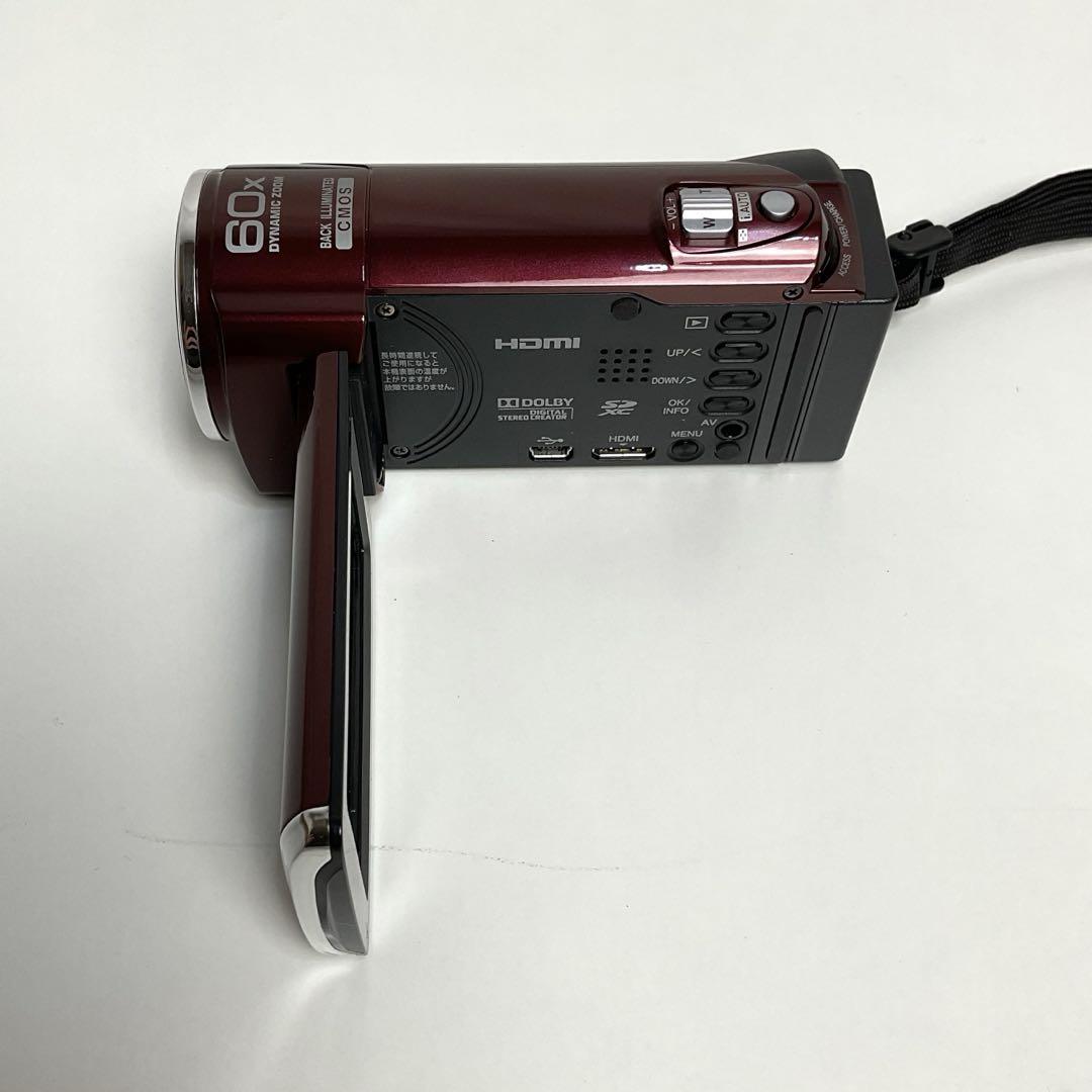 【極美品】JVC Everio GZ-E66-R ビデオカメラ