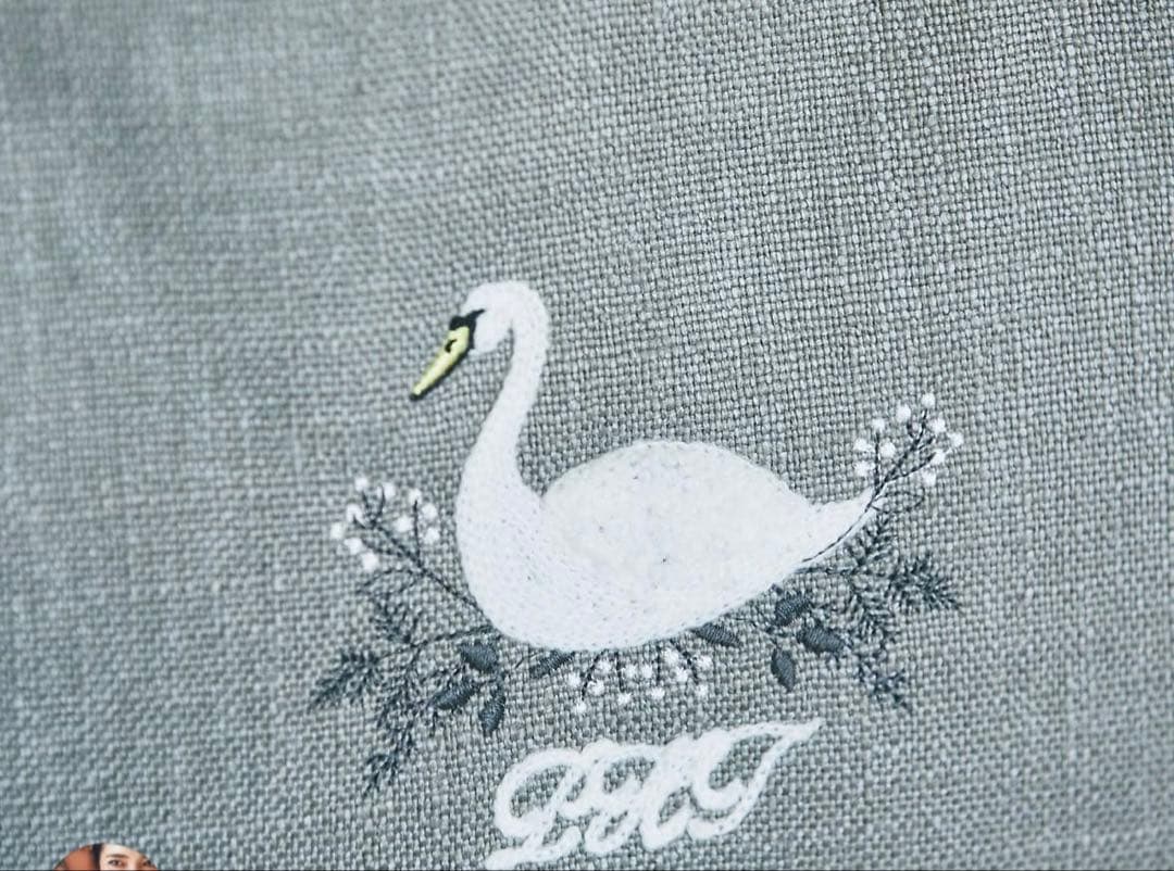 SEVEN TEN セブンテン パレスホテル 白鳥オリジナルエコトート 大 SEVEN TEN セブンテン パレスホテル 白鳥オリジナルエコトート 大