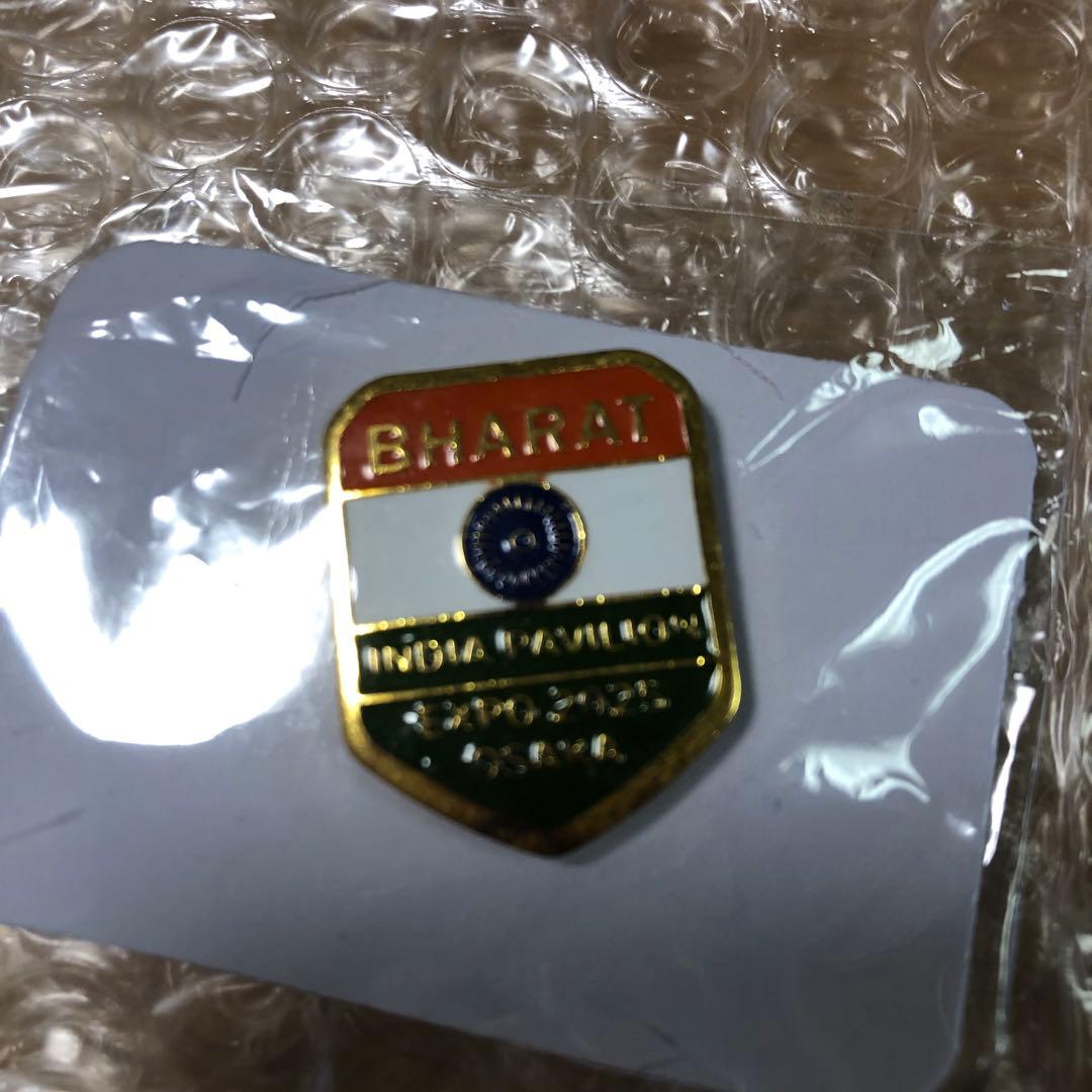 万博 EXPO2025 ピンバッチ インド館 バーラト