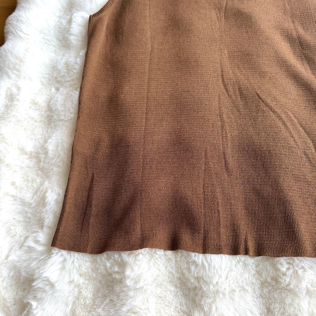JIL SANDER ジルサンダー ベスト　ニット　ノースリーブ　シルク