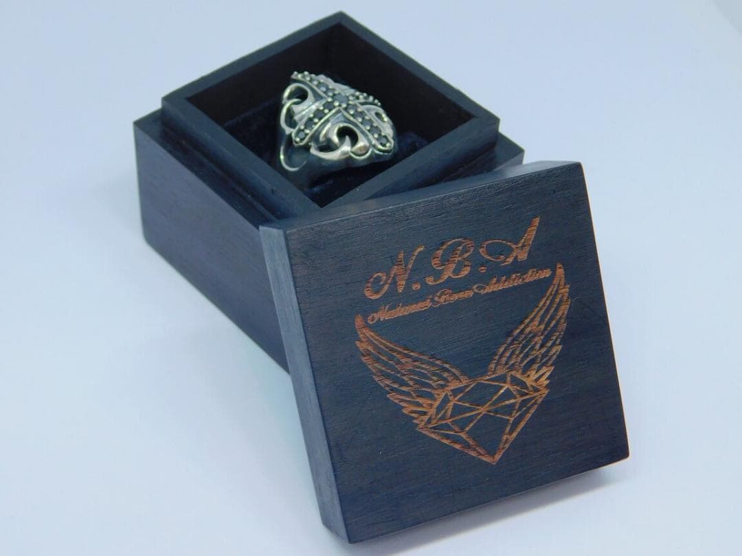 15号 新品 ナチュラルボーンアディクション ジルコニア リング 指輪