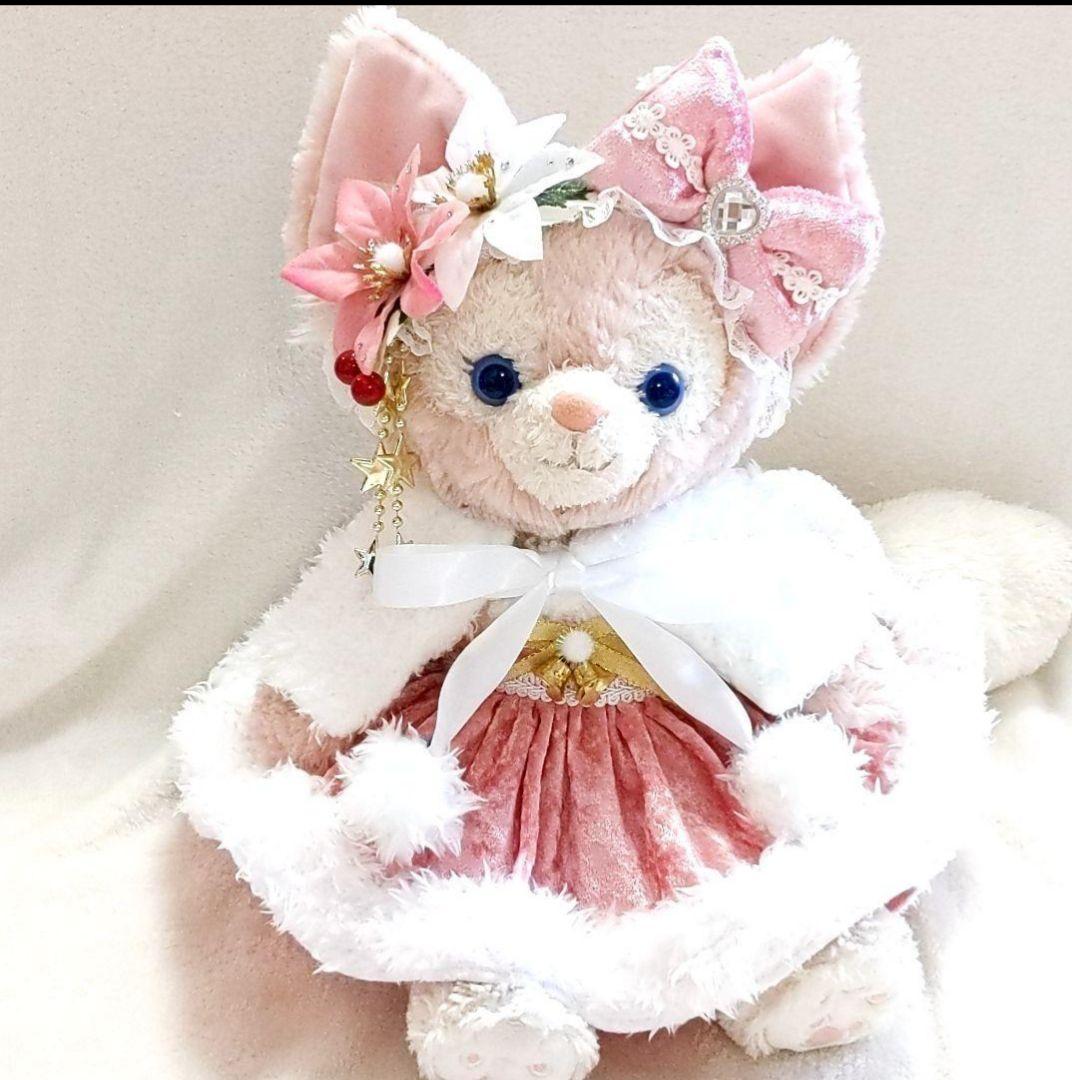 リーナベルコスチューム　1217Sサイズ用　クリスマスコスチューム　ピンクベロア