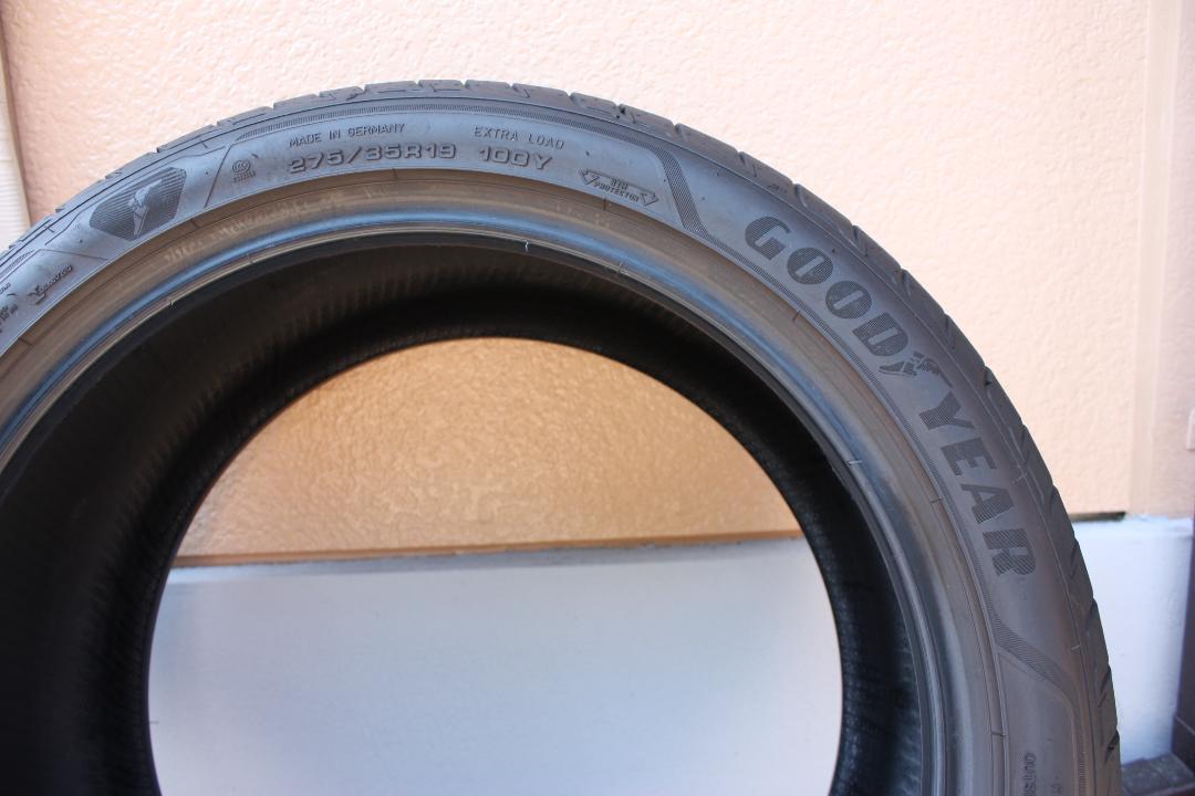 グッドイヤー イーグルF1 275/35R19 2本 ランフラット ○5~6部山 - メルカリ グッドイヤー イーグルF1 275/35R19 2本 ランフラット ○5~6部山 - メルカリ
