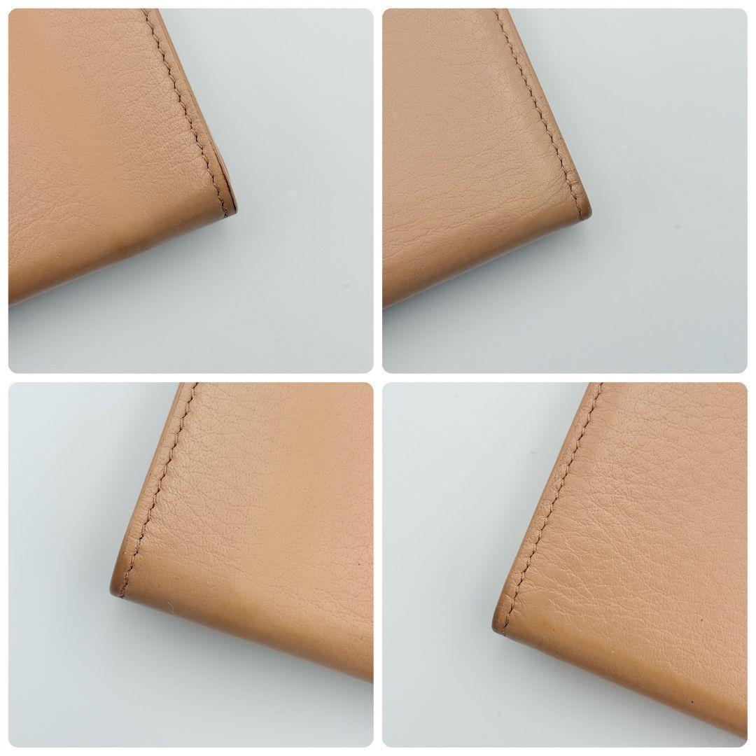 ✨️付属品付き✨️　美品　バレンシアガ　ペーパーミニ　3つ折り　財布　ベージュ BALENCIAGA - ✨️付属品付き✨️ 美品 バレンシアガ ペーパー