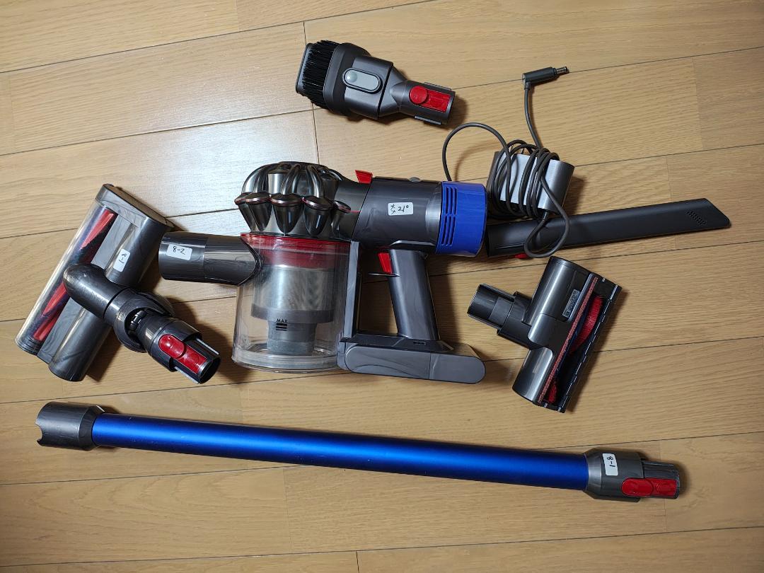ダイソン★コードレス掃除機★V8★ＳV10★バッテリーの状態　弱★1