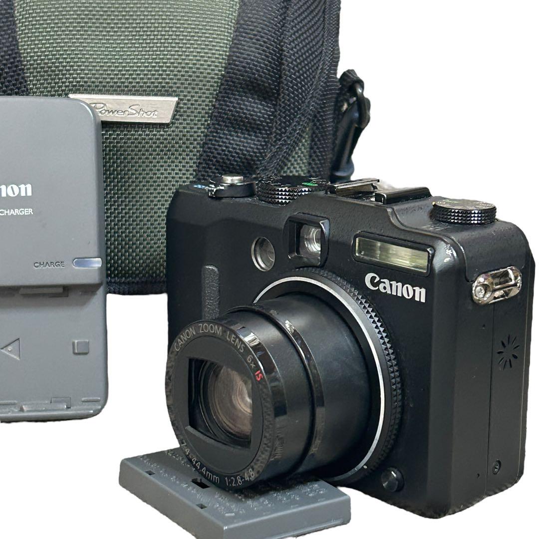 美品　Canon PowerShot G9 充電器　電池　付き　ブラック