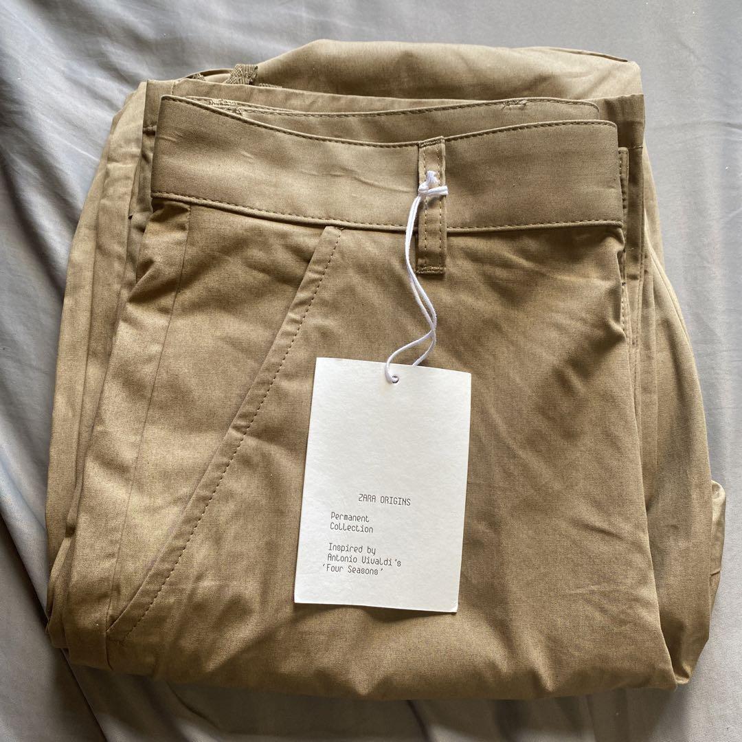 ほぼ新品 ZARA Origins オリジンズ ポプリンカーゴパンツ