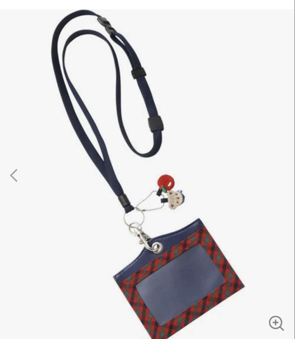 新品未使用未開封 ファミリア familiar ネームホルダー チェック