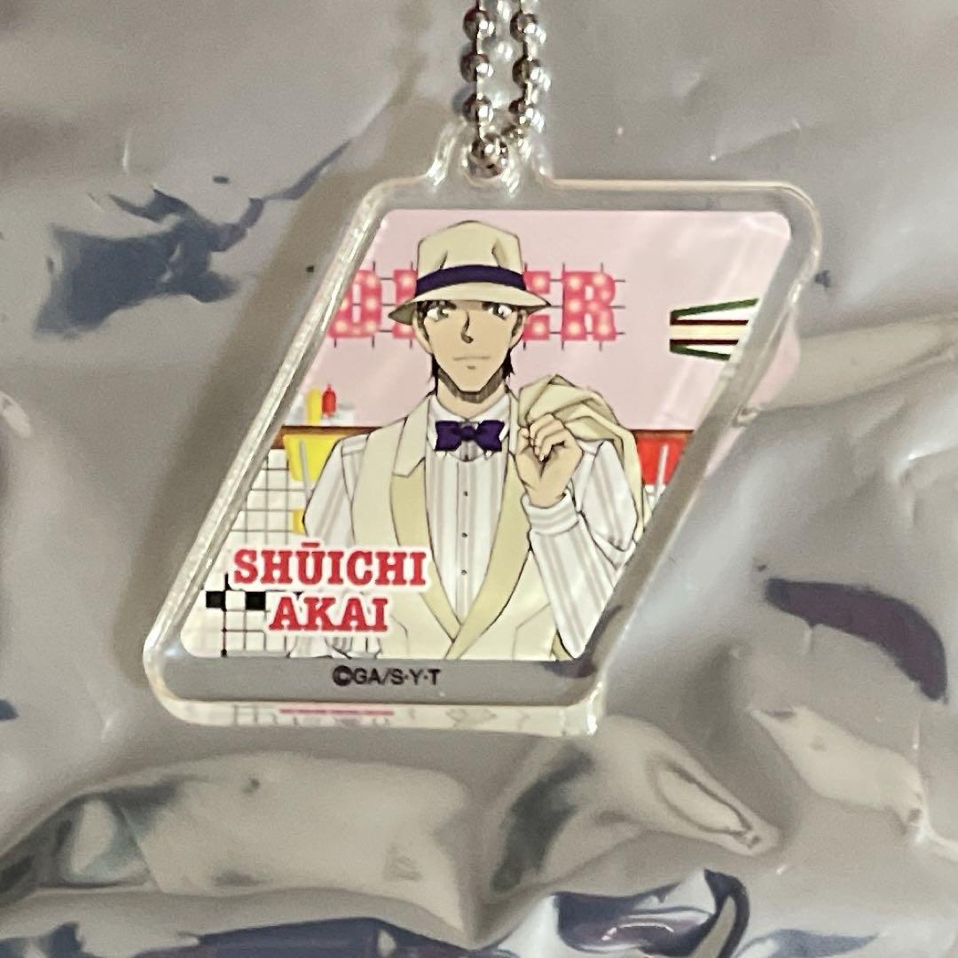 名探偵コナンカフェ 赤井秀一 缶バッジ＆アクキー 5点セット
