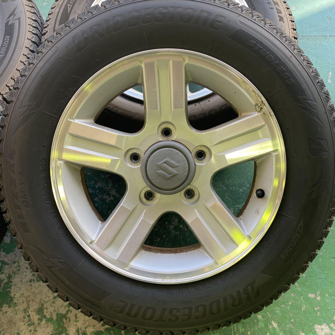 jb23スタッドレス タイヤセット - タイヤ、ホイール
