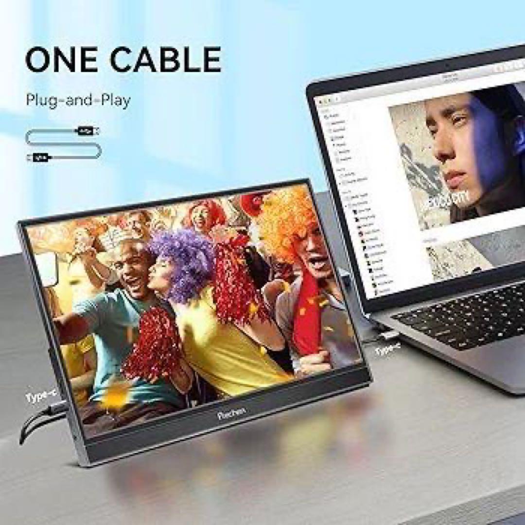 Prechen モバイルモニター 15.6インチ ポータブルモニター