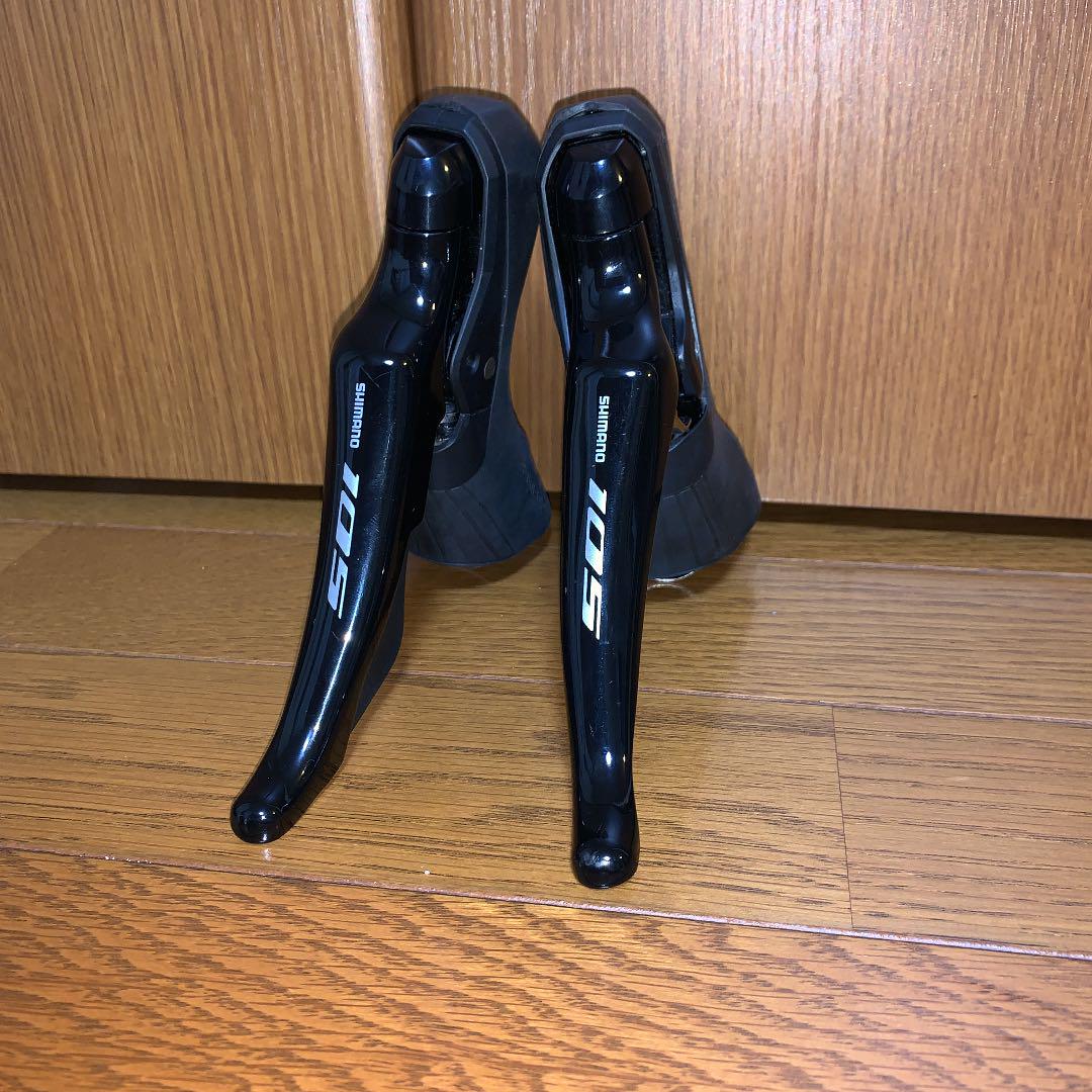 シマノ105 油圧ディスクSTIレバー R7025ショートリーチ左右セット