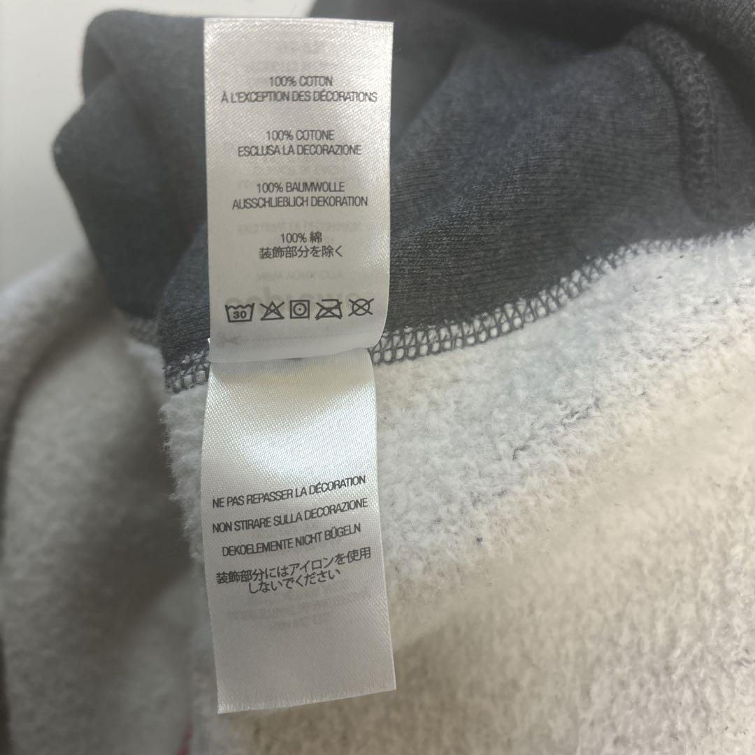 supreme Box Logo Hooded Sweatshirt チャコール