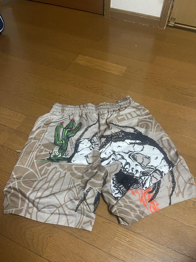 Jordan x トラビススコットスカルプリント ショートパンツ M