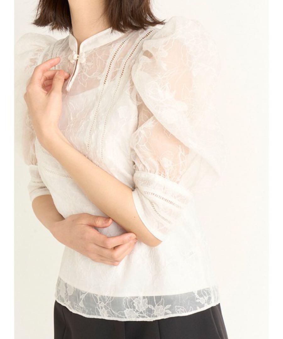 SNIDEL チャイナライクブラウス SNIDEL（スナイデル）の「チャイナライクブラウス（シャツ