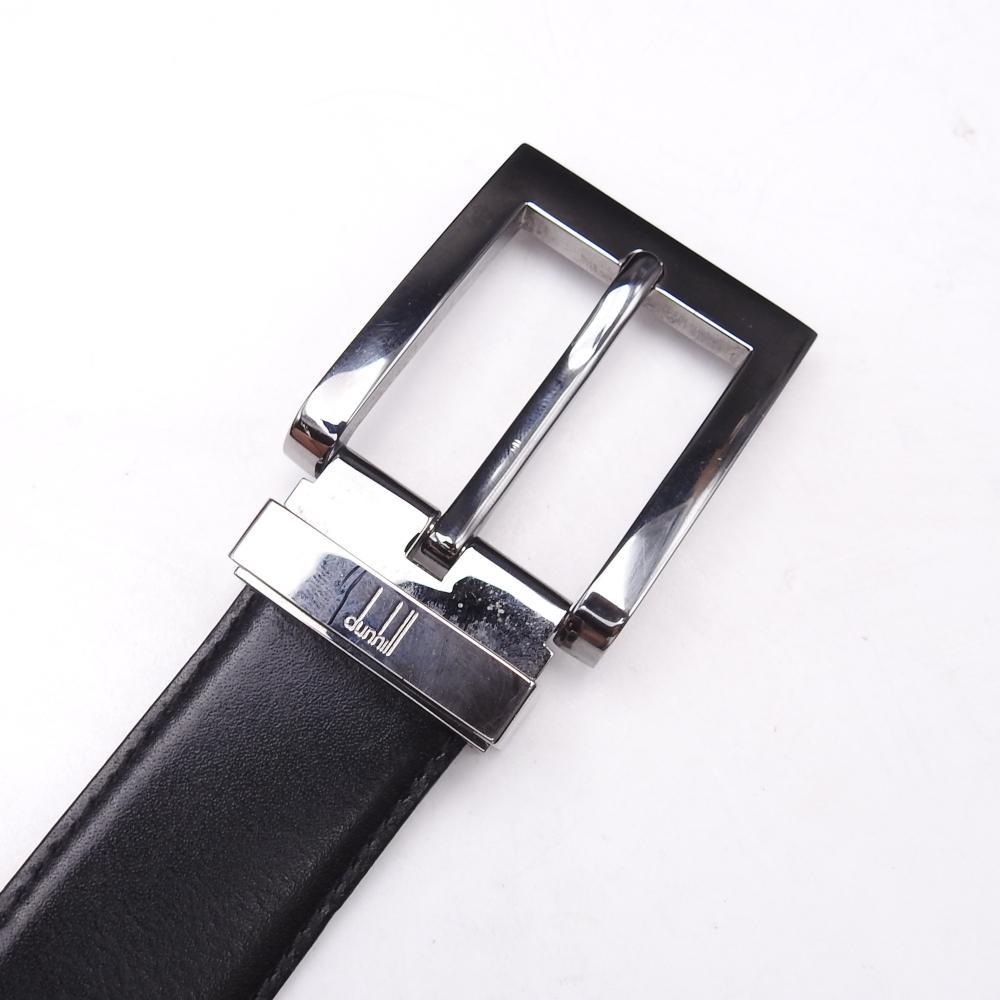 ダンヒル dunhill ベルト レザーブラック/ブラウン 黒