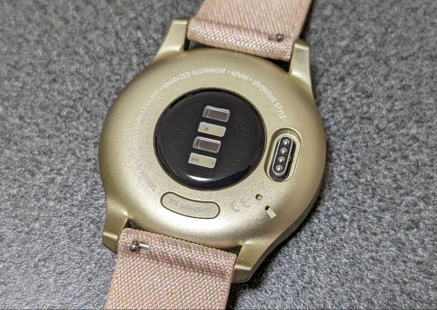 在庫好評 美品 Garmin vivomove Style ピンク&ゴールド 30Pq8-m34652711091 通販人気
