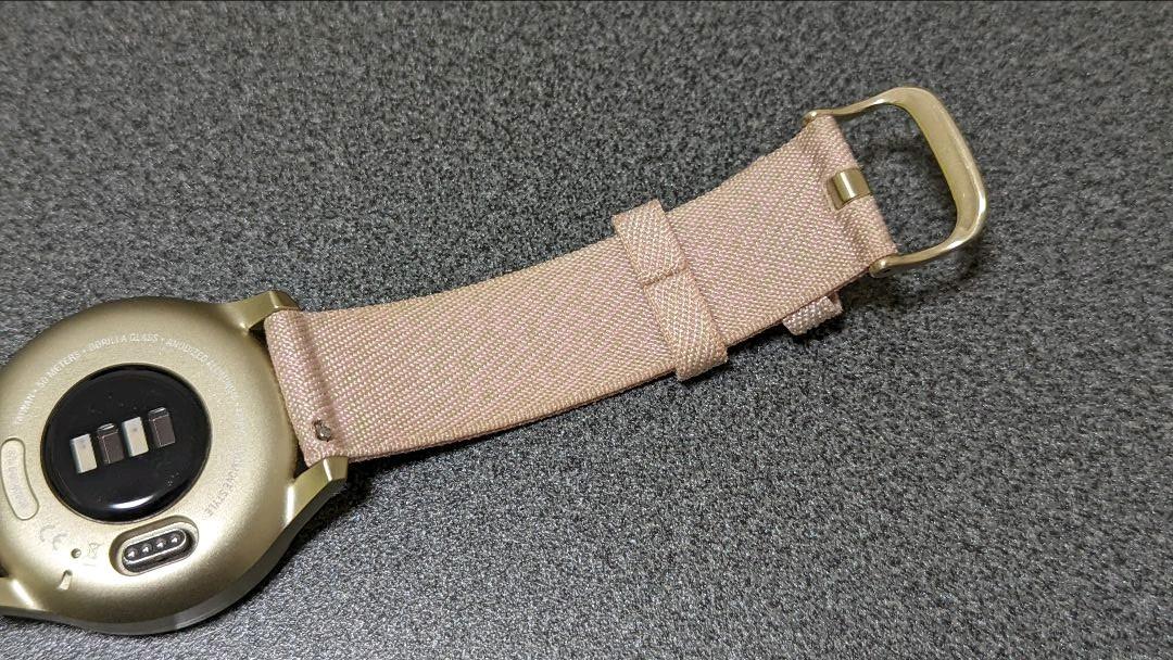 在庫好評 美品 Garmin vivomove Style ピンク&ゴールド 30Pq8-m34652711091 通販人気