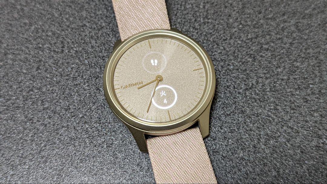 在庫好評 美品 Garmin vivomove Style ピンク&ゴールド 30Pq8-m34652711091 通販人気