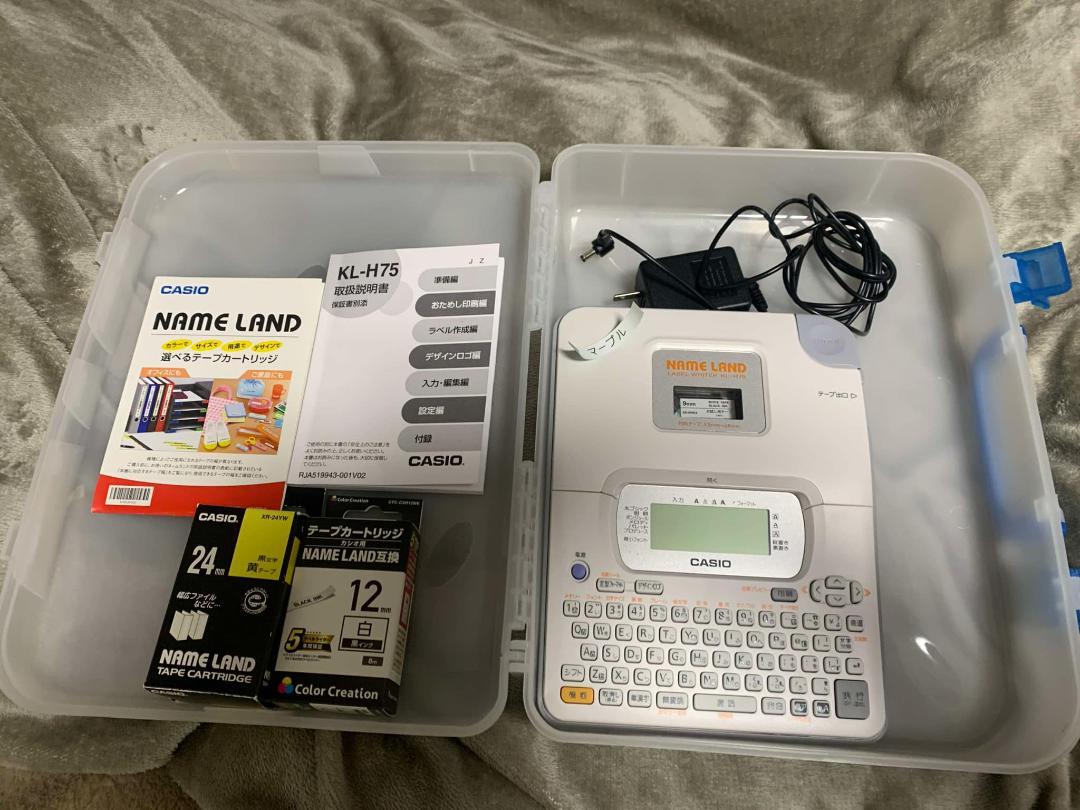 CASIO NAME LAND ラベルプリンター