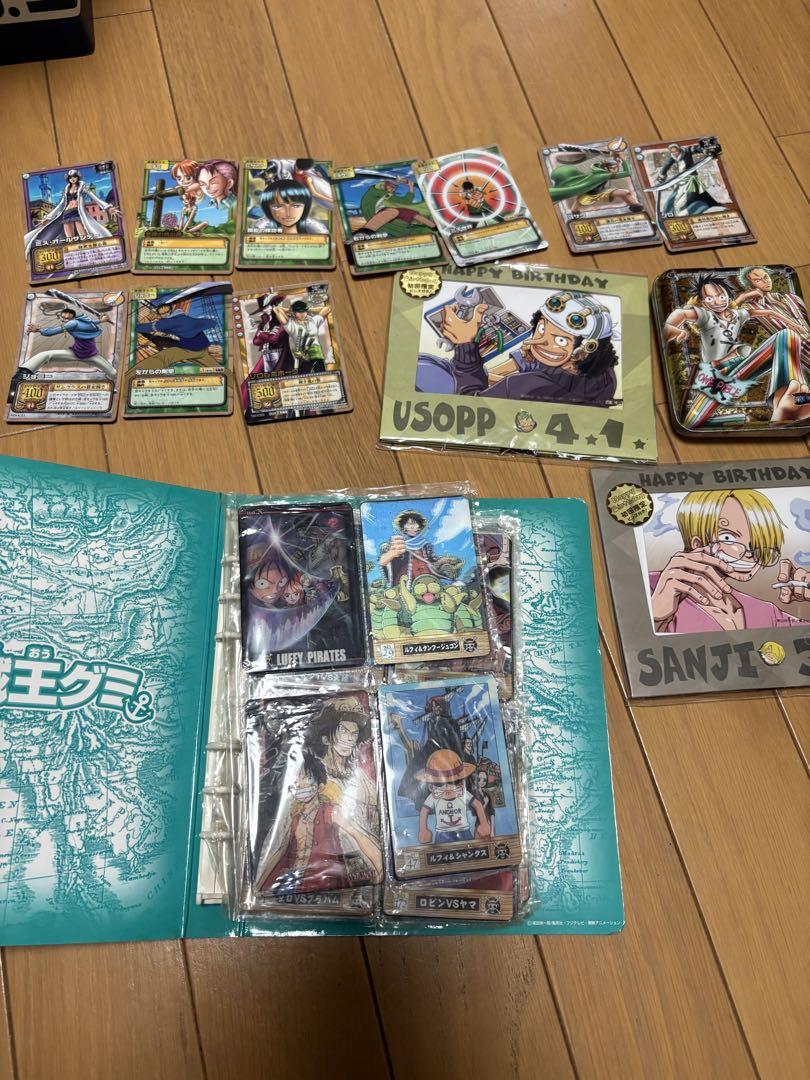 ワンピース グミレトロカード当時物