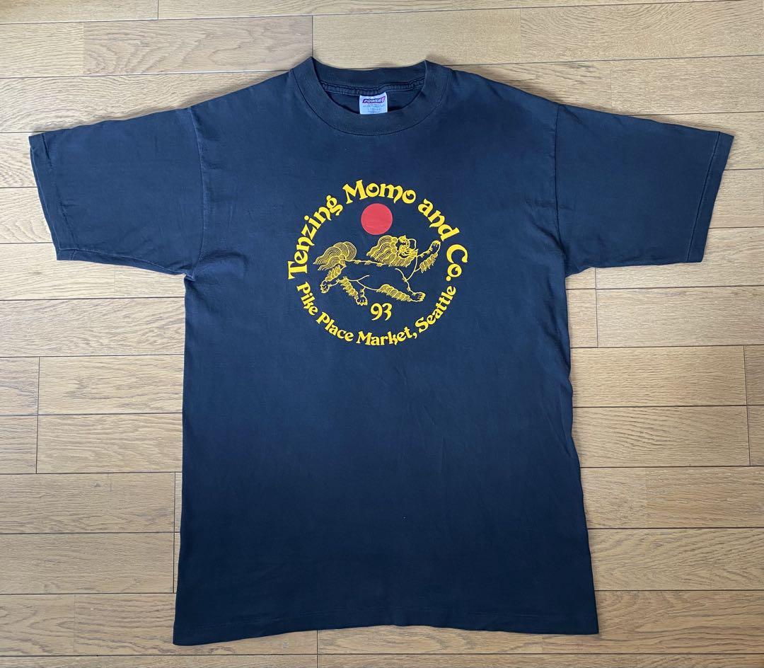 【ONEITA企業ロゴTシャツ】USA製90s サークルロゴ シングルステッチ