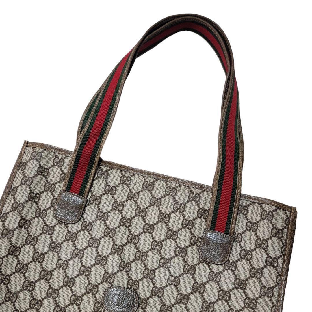 【極美品】グッチ GUCCI シェリーライン GGスプリーム トートバッグ