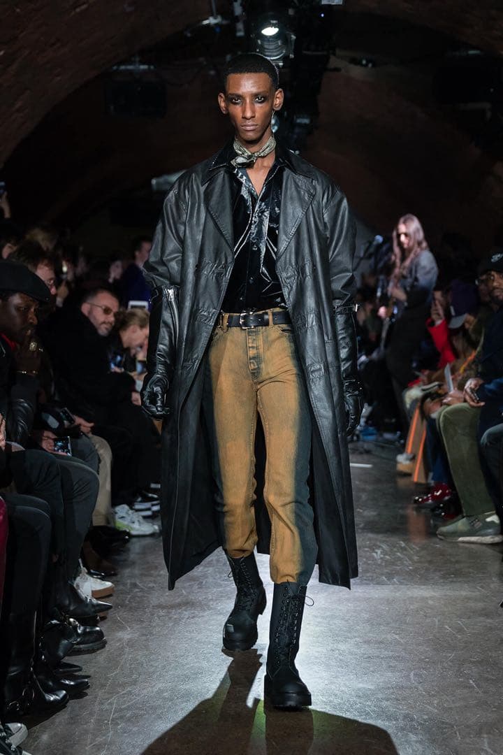 JOHNLAWRENCESULLIVAN 19AW コーティングシャツL・JOHN LAWRENCE SULLIVAN