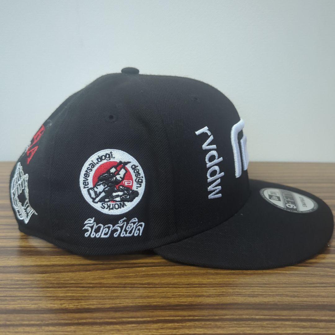 NEWERA rvddw ブラック スナップバックキャップ