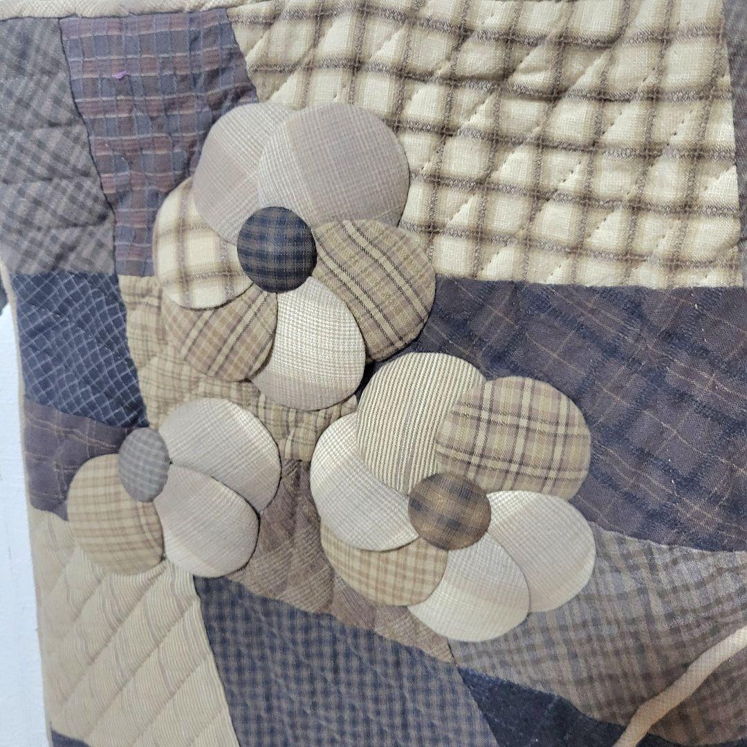 先染め生地の創作バック