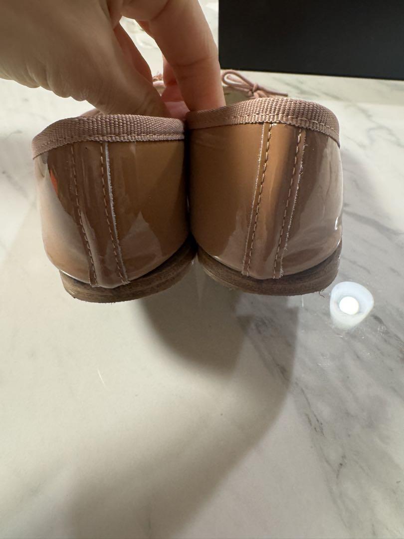 Repetto ピンクベージュ フラットシューズ