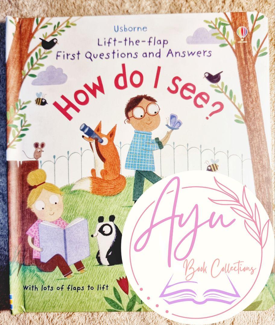 英語絵本 Usborne how do I see しかけ絵本 洋書 - メルカリ