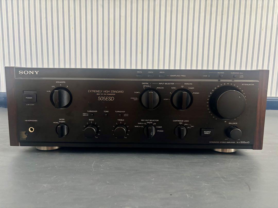 【美品】SONY TA-F505ESD ソニー プリメインアンプ