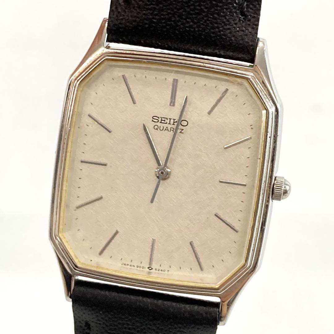 SEIKO オクタゴン ドレスウォッチ アナログクオーツ 80sレトロ