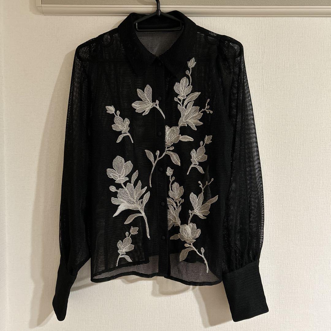 MESH BLOUSE