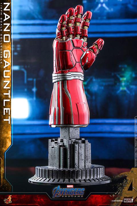 ホットトイズ 1/4 ナノ・ガントレット アベンジャーズ エンド