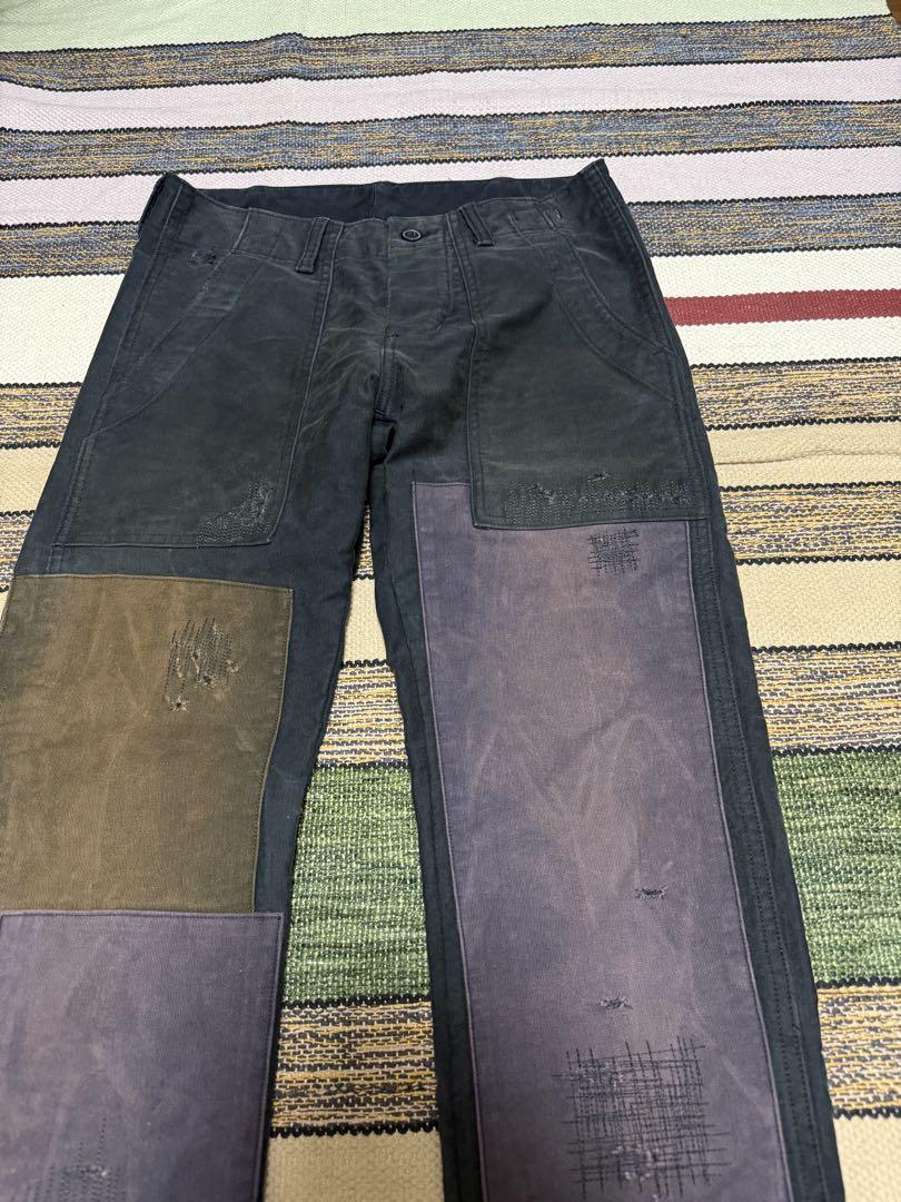 Denim&supply Ralph Lauren ベイカーパンツ　ダメージ加工