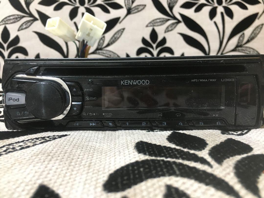 KENWOOD ケンウッドU393 CDヘッドユニット