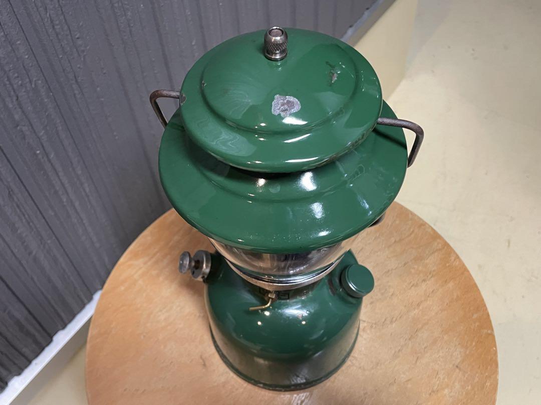 コールマン200A 700グリーンランタン美品/自作ケース付き 81年7月