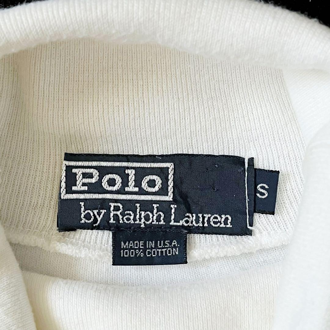 90s USA製 POLO Ralph Lauren ハイネックカットソー