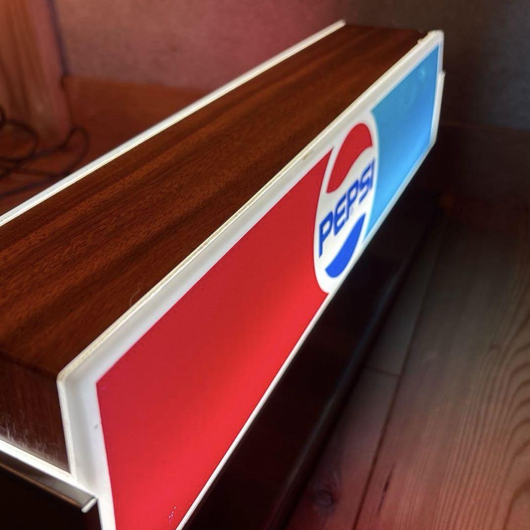 1980's Pepsi ライト ディスプレイ 看板 ランプ アメトイ