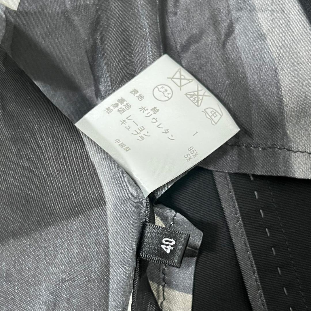 充実の品 Paul Smith N835 ステッチデザインテーラードジャケット BLACK ジャケット・アウター