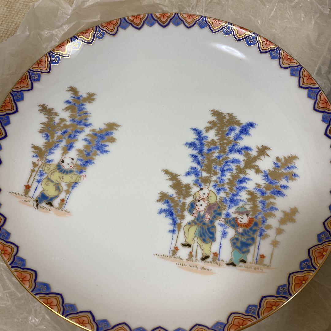 高品質新作 深川製磁 料理 瀬戸物 3kQDH-m34663668338 お皿 唐人 豊富な低価