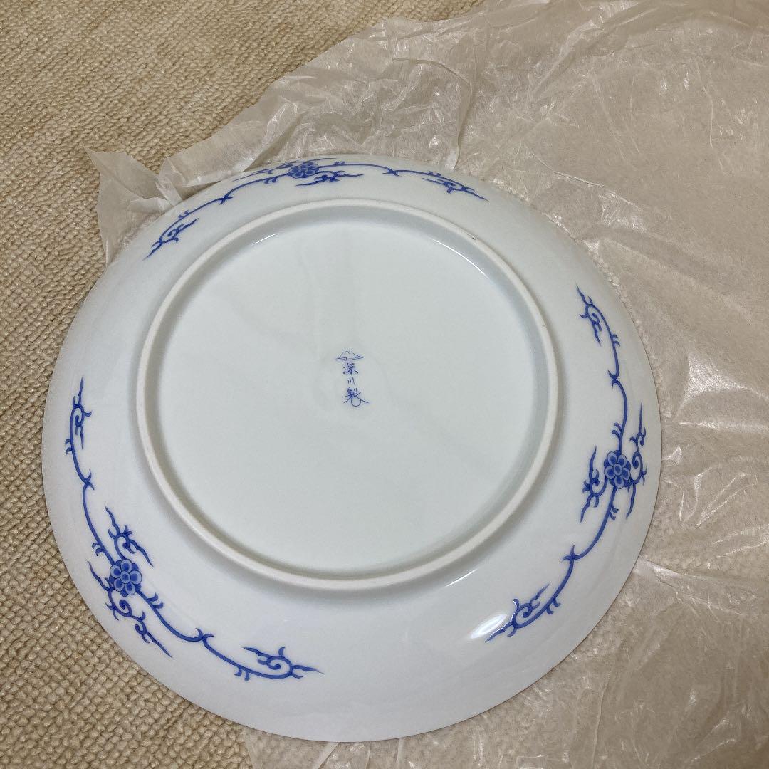高品質新作 深川製磁 料理 瀬戸物 3kQDH-m34663668338 お皿 唐人 豊富な低価