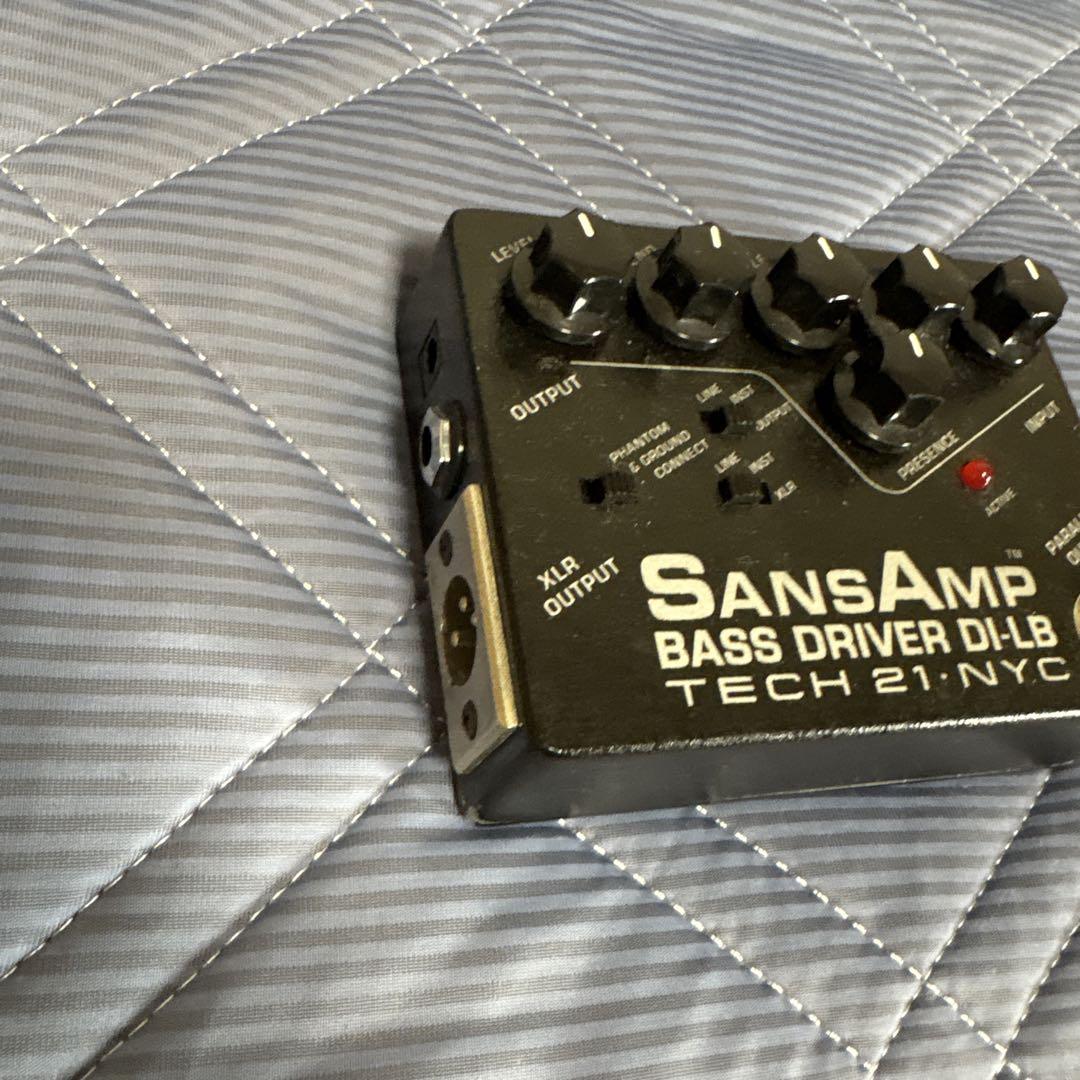 TECH21.NYC SANSAMP V1 LB ローB 五弦対応 Tech 21 NYC Sansamp Programmable Bass Driver DI Pedal